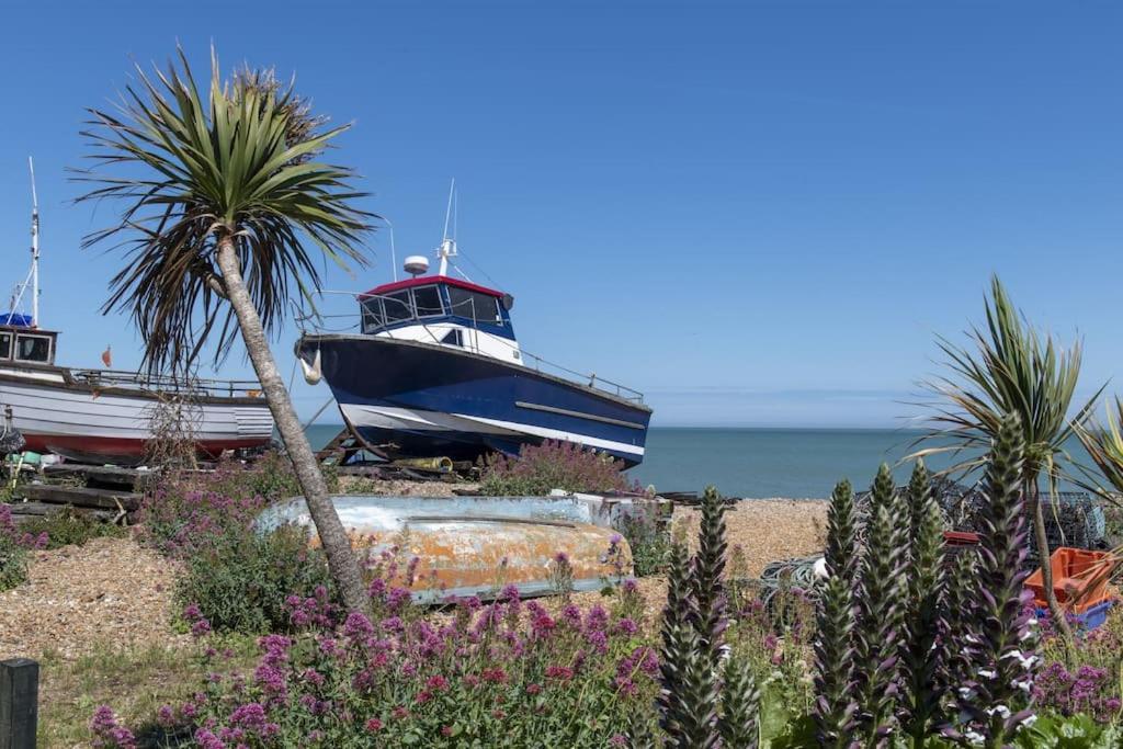 Front Line Chalet With Open Sea Views & Swimming Pool In Kingsdown No14 Vila Exterior foto