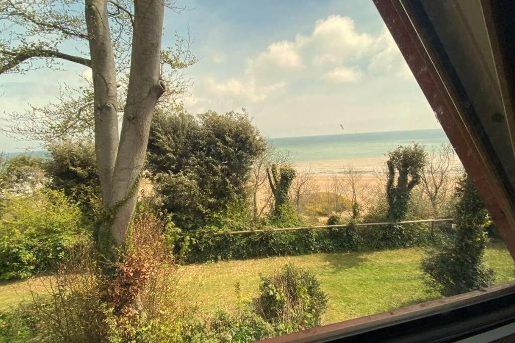 Front Line Chalet With Open Sea Views & Swimming Pool In Kingsdown No14 Vila Exterior foto
